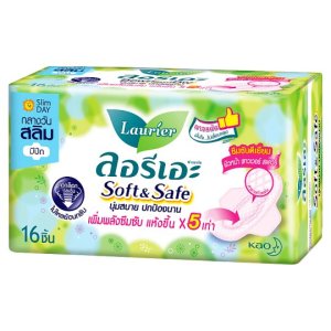 ลอรีเอะ ซอฟท์แอนด์เซฟ สลิม 16 ชิ้น